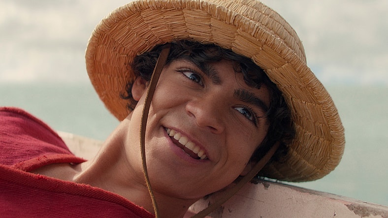 One Piece. Iñaki Godoy as Monkey D. Luffy in season 1 of One Piece. Cr. Courtesy of Netflix © 2023