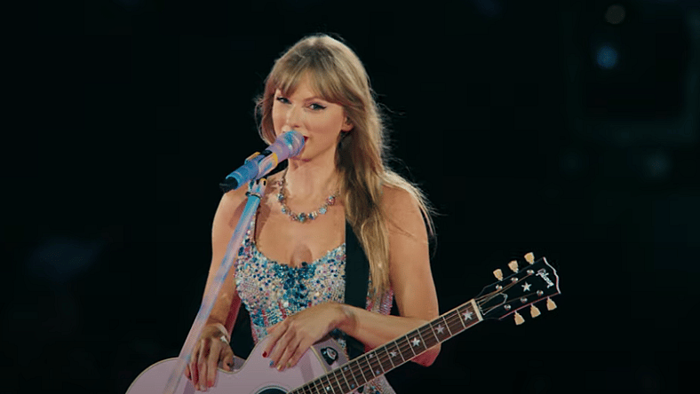 Taylor Swift in Taylor Swift | The Eras Tour via Taylor Swift YouTube channel