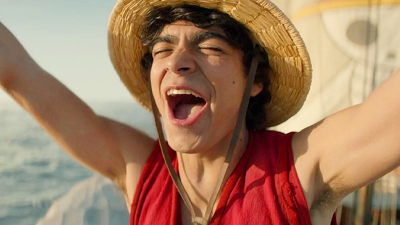 Luffy (Iñaki Godoy) prepares for what adventures still may come in One Piece Season 1 Episode 8 "The Worst in the East" (2023), Netflix