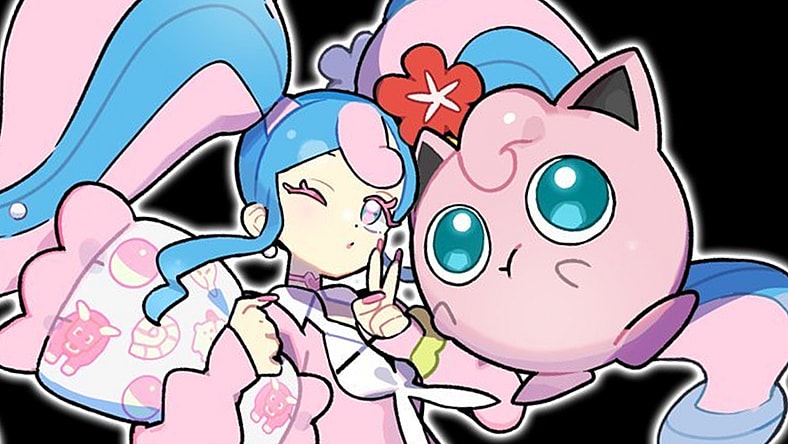 Crypton Future Media's Hatsune Miku with Pokemon's Jiggylypuff profile for Pokémon feat. Hatsune Miku Project VOLTAGE 18 Types/Songs by Megumi Mizutani