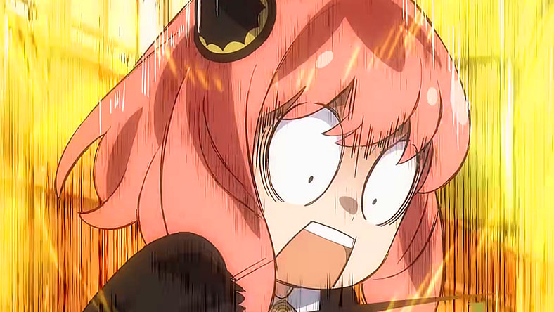 Anya Forger (Atsumi Tanezaki) scrambles to complete her homework in Spy x Family Season 2 Trailer (2023), WIT STUDIO and CloverWorks