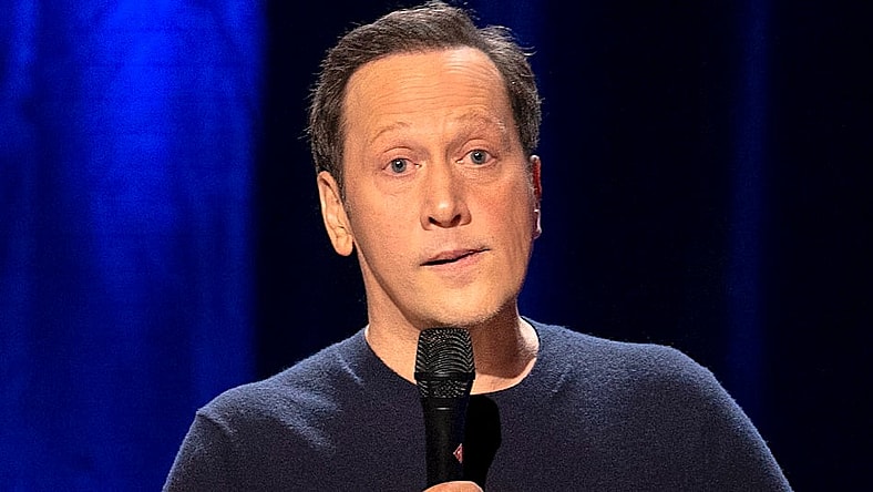 Rob Schneider: Asian Momma, Mexican Kids. Rob Schneider in Rob Schneider: Asian Momma, Mexican Kids. Cr. Scott Yamano/Netflix 2020