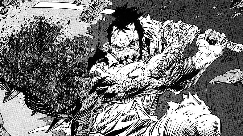 Ronin Book II Issue #2 (2023), Frank Miller Presents. Words by Frank Miller. Art by Frank Miller, Phillip Tan, and Daniel Henriques