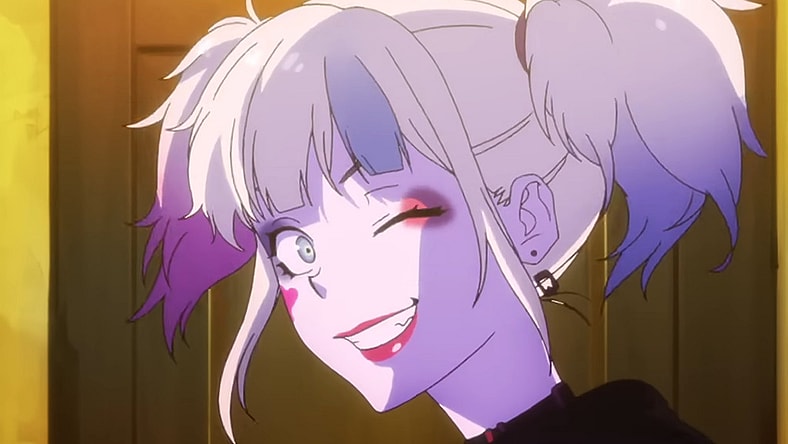 Harley Quinn (Anna Nagase) throws caution to the wind in Suicide Squad ISEKAI (2023), Warner Bros. Japan and Wit Studio