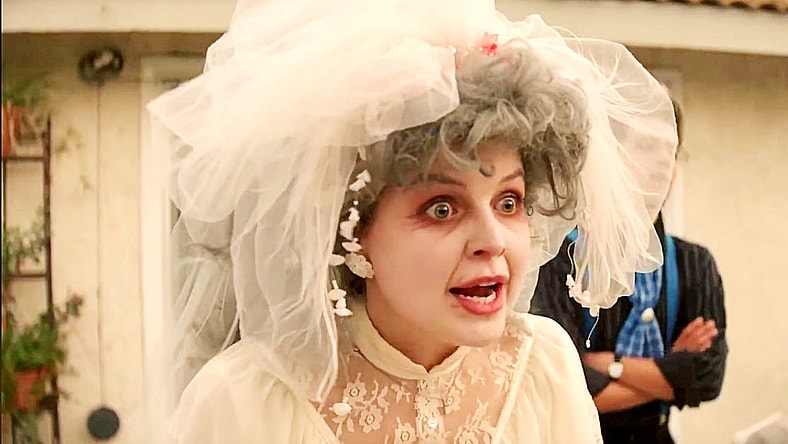 Anna Grace Barlow plays in Dramarama (2020), 1091/Ambrosia Films