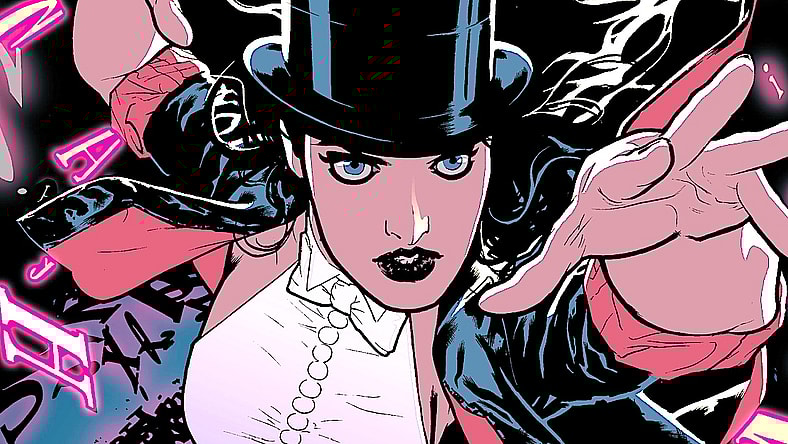 Seven Soldiers: Zatanna Vol. 1 Issue #4 Zor! (2005), DC Comics. Words by Grant Morrison. Art by Ryan Sook, Mick Gray, and Nathan Eyring.