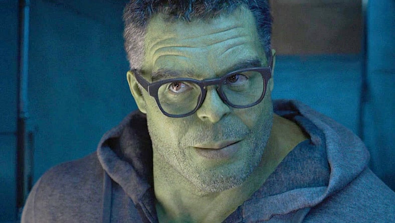 Bruce Banner (Mark Ruffalo) tries to calmly inform Jen (Tatiana Maslany) of her new Gamma-radiated existence in She-Hulk: Attorney at Law Season 1 Episode 1 "A Normal Amount of Rage" (2022), Marvel Entertainment