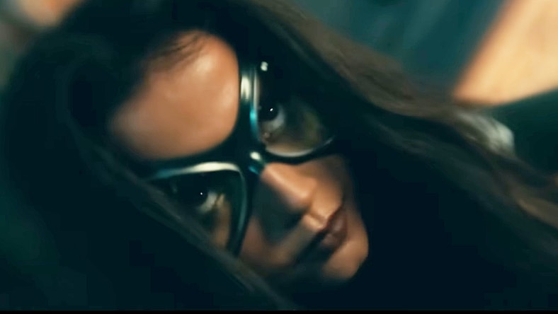 Anya Corazon (Isabela Merced) plays a role in the downfall of Ezekiel (Tahar Rahim) in Madame Web (2024), Sony Pictures