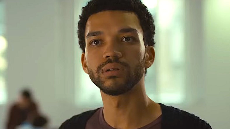Justice Smith as Aren in The American Society of Magical Negroes (2024), Focus Features