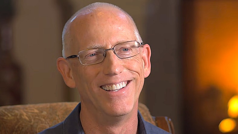 Scott Adams Defines "F*** You Money," Shows Off Indoor Tennis Court via djvlad, YouTube