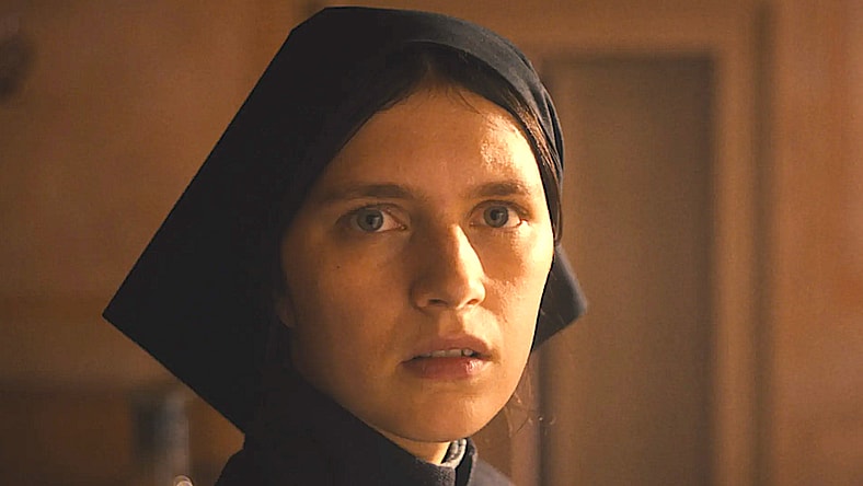 Nell Tiger Free as Margaret in 20th Century Studios' THE FIRST OMEN. Photo courtesy of 20th Century Studios. © 2024 20th Century Studios. All Rights Reserved.