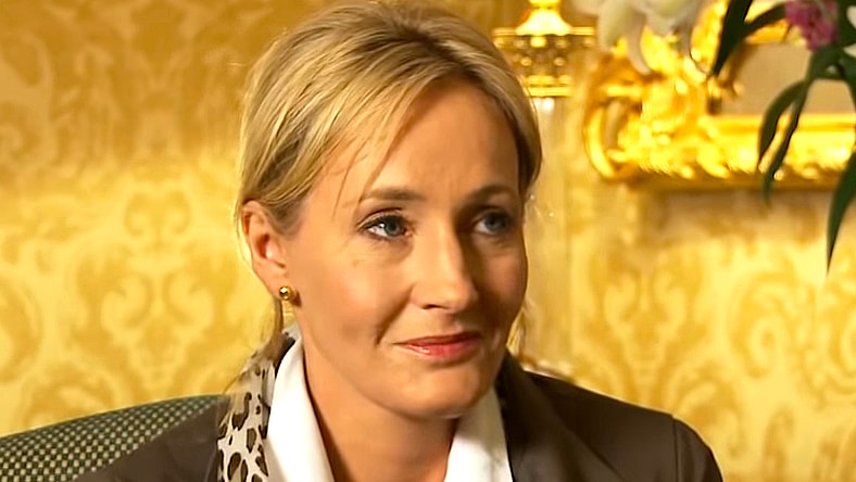 JK Rowling interview: 'I bought my wedding dress in disguise' via The Guardian, YouTube