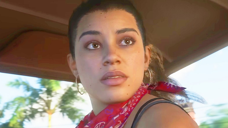 Lucia (TBA) watches for the cops in Grand Theft Auto VI (2025), Rockstar Studios