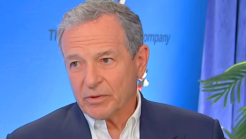 Disney CEO Bob Iger speaks with David Faber during an April 4th appearance on 'Squawk on the Street' (2024), CNBC
