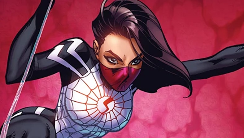 Silk stalks her prey on J. Scott Campbell's variant cover to Silk Vol. 2 #3 (2016), Marvel Comics