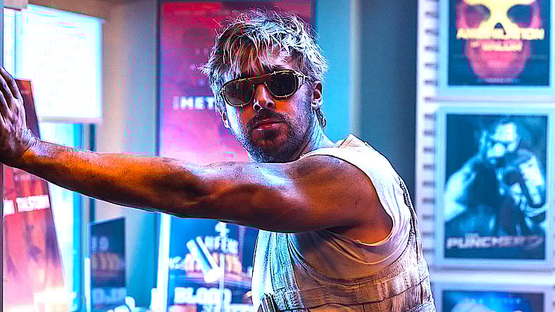 Ryan Gosling is Colt Seavers in THE FALL GUY, directed by David Leitch. Image property of Universal Pictures.