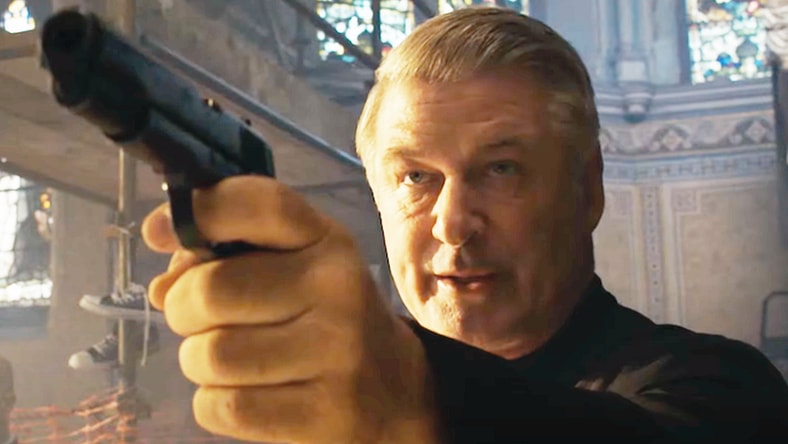 Alec Baldwin as Father Hector McGrath in Pixie (2021), Paramount Pictures