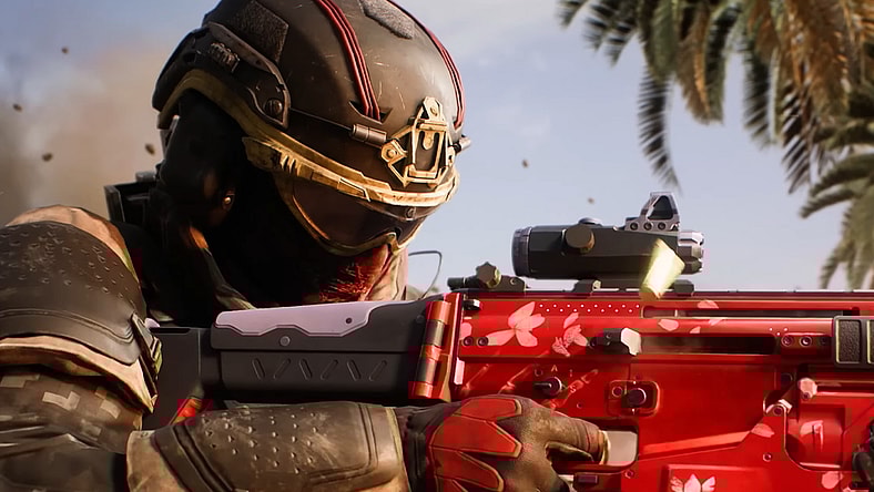 A player tries out his new Blood Pact bundle in Battlefield 2042 (2021), Electronic Arts