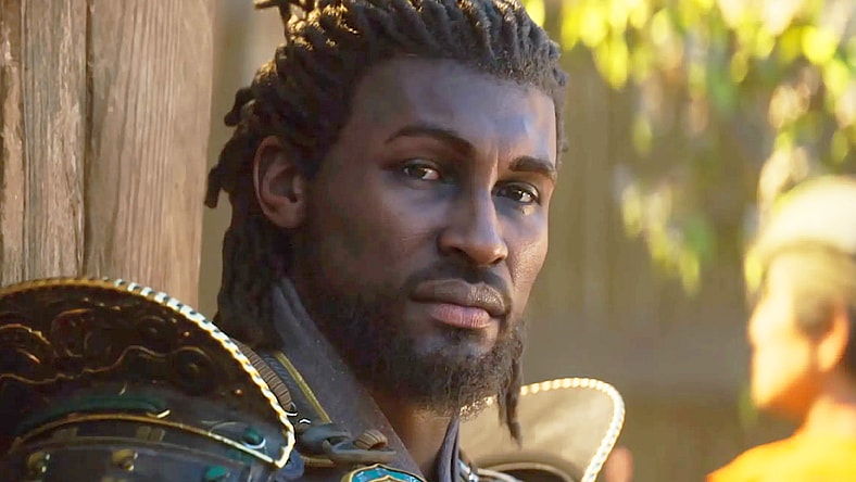 Yasuke (TBA) awaits the delivery of a message from Naoe (TBA) in Assassin's Creed Shadows (2024), Ubisoft