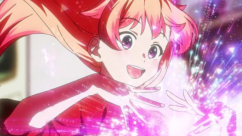 Nico Wakatsuki (Rina Kawaguchi) works her magic in Witch Watch (2025), Bibury Animation Studios