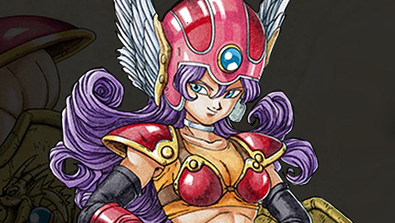 The female Warrior as she appears in Dragon Quest III HD-2D Remake (2024), Square Enix
