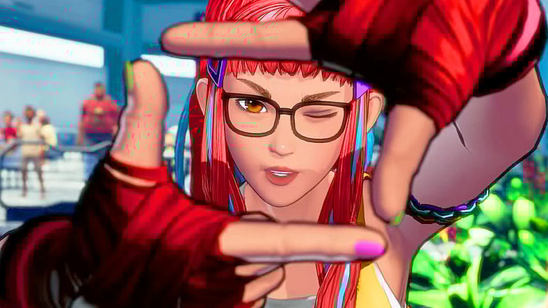 Preecha (Chika Anzai) sets her sights on the player for medical experimentation in Fatal Fury: City of the Wolves (2025), SNK