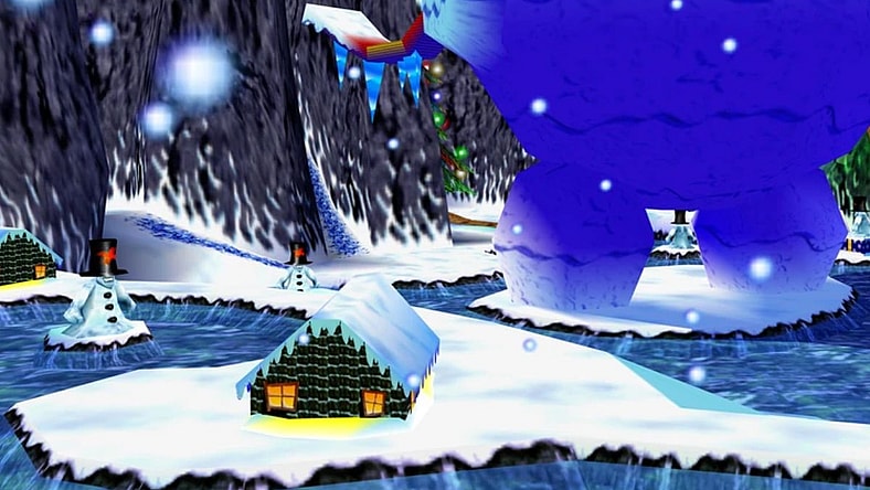 7 Best Christmas Levels in Video Games Banjo-Kazooie (1998), Nintendo