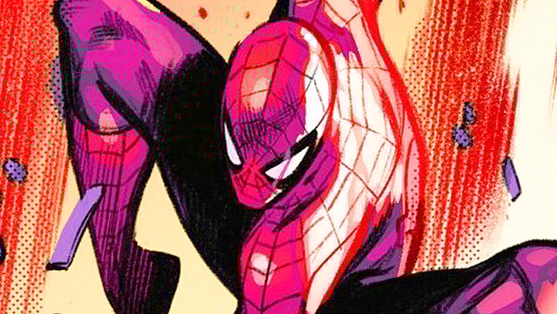 Peter Parker fights back against his hallucinations in Amazing Spider-Man Vol. 7 #2 (2025), Marvel Comics. Words by Joe Kelly, art by Pepe Larraz and Marte Gracia.
