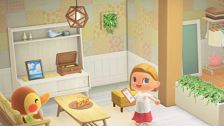 Best Cozy Games on the Switch, Gameplay of Animal Crossing New Horizons - Happy Home Paradise (2021), Nintendo, Screenshot via Nintendo Store