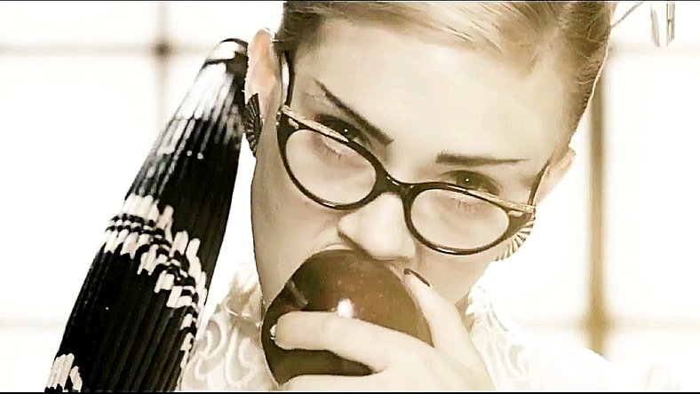 Scarlett Johansson plays Silken Floss, a criminal with bite, in Frank Miller's The Spirit (2008), Lions Gate Films