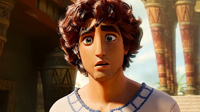 David (Phil Wickham) is grown up and ready for the crown he doesn't want in David (2025), Angel