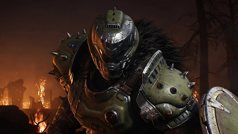 The Doomslayer is ready to take on demons once again in Doom: The Dark Ages (2025), id Software, Bethesda