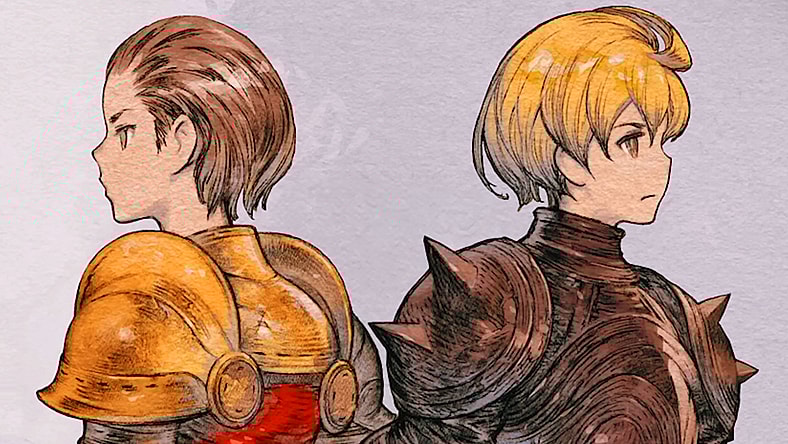 Ramza Beoulve (Shinnosuke Tachibana) and Delita Heiral (Kôki Uchiyama) prepare to change history in Final Fantasy Tactics: The Ivalice Chronicles (2025), Square Enix