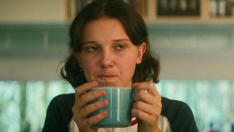 Millie Bobby Brown's coffee is bitter in Godzilla: King of the Monsters (2019), Legendary Pictures