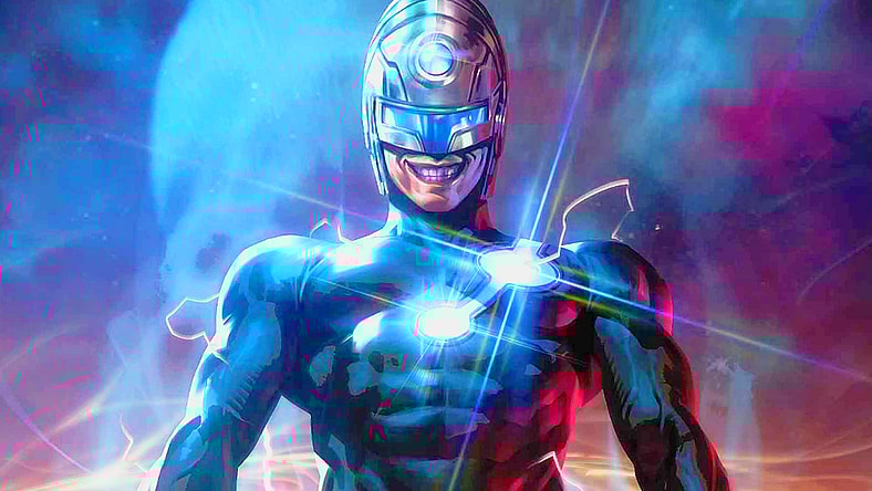 The Maker returns on Derrick Chew's foil variant cover to Ultimate Endgame Vol. 1 #1 (2025), Marvel Comics