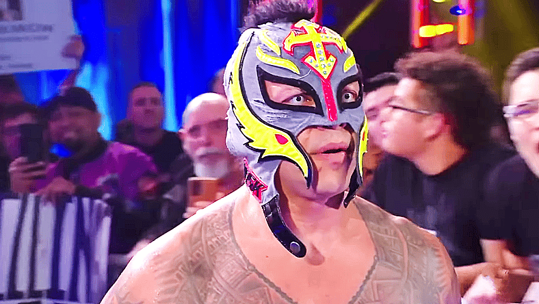 Rey Mysterio snaps
