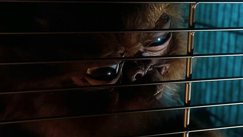 Iron bars do not make a cage for Gizmo's appetite in Gremlins (1984), Warner Bros. Pictures