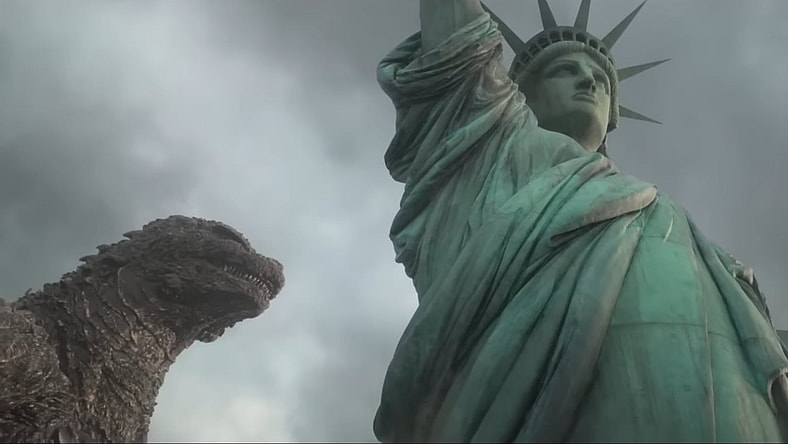 Gojira bypasses Ellis Island again in Godzilla Minus Zero (2026), Toho