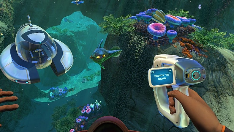 Ways Games Keep Players In Bounds Subnautica (2018), Unknown Worlds Entertainment, Screenshot via Steam
