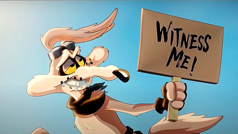 Wile E. Coyote goes Mad - Max - in Space Jam: A New Legacy (2021), Warner Bros. Pictures