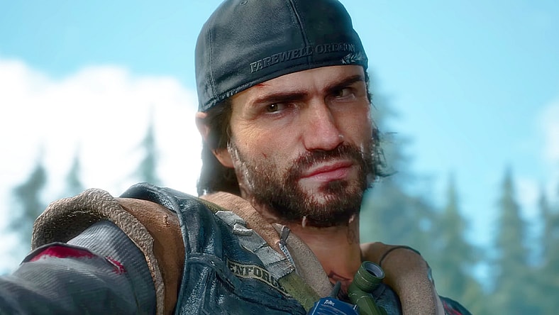 Deacon (Sam Witwer) prepares to make a tough choice in Days Gone Remastered (2025) Sony Interactive Entertainment.