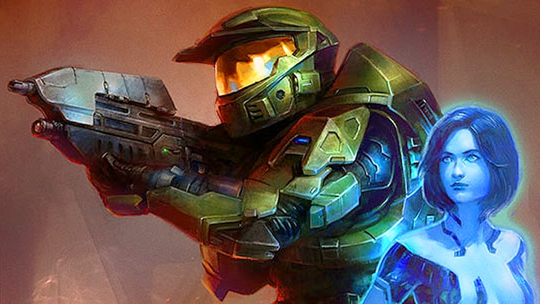 Concept art for Master Chief (Steve Downes) and Cortana (Jen Taylor) in Halo: Campaign Evolved (2026), Halo Studios