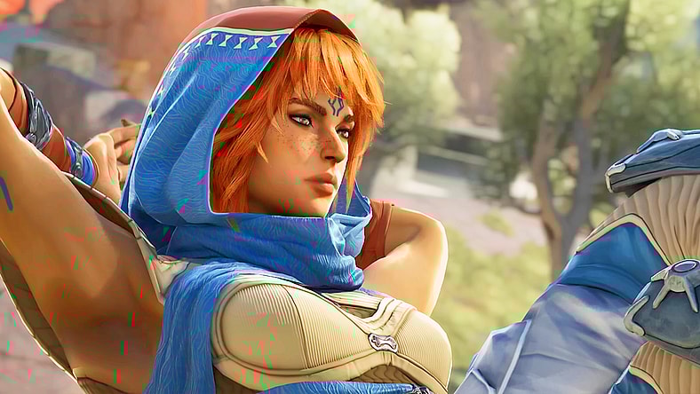 Scarlet (TBA) jolts awake from a nap in Highguard (2026), Wildlight Entertainment