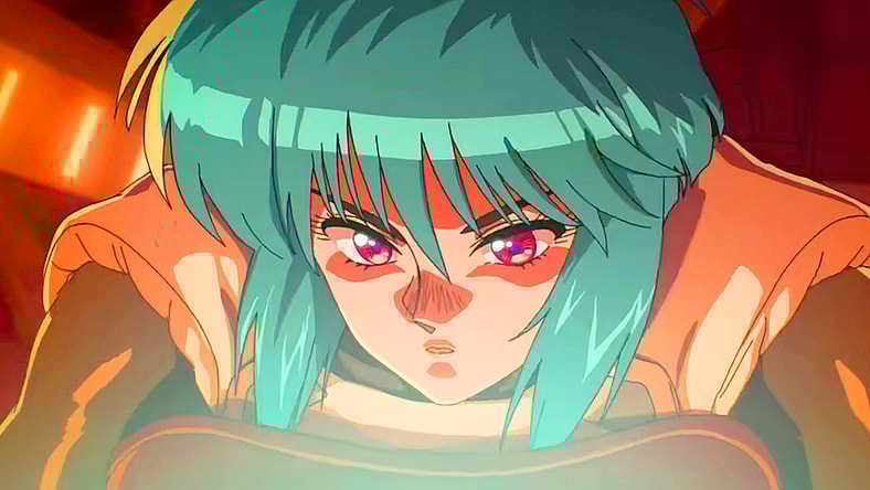 Mokoto Kusanagi (TBA) readies for her next sortie in The Ghost in the Shell (2026), Science Saru