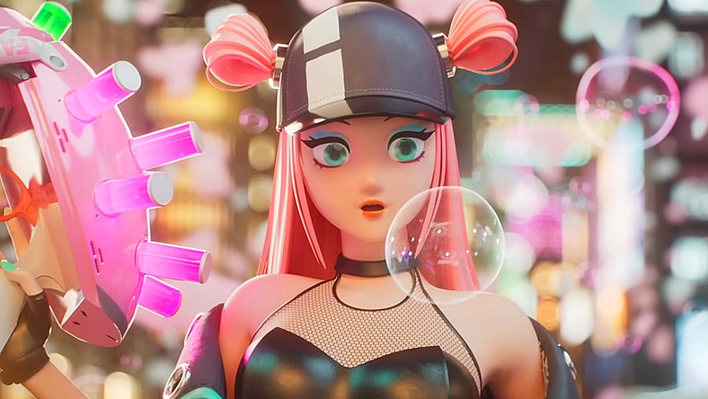 Soa (Yuna Yoshino) is ready to play in Foamstars (2024), PlayStation Studios