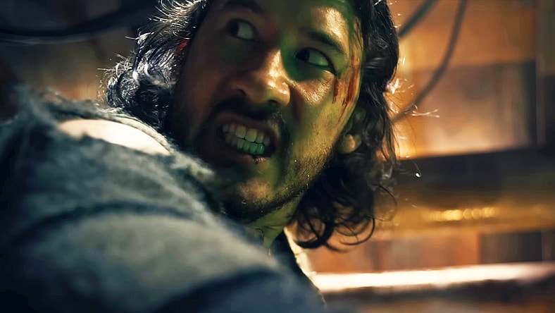 Simon (Markiplier) uses the SM-13 to batter The Monster in Iron Lung (2025), Markiplier Studios