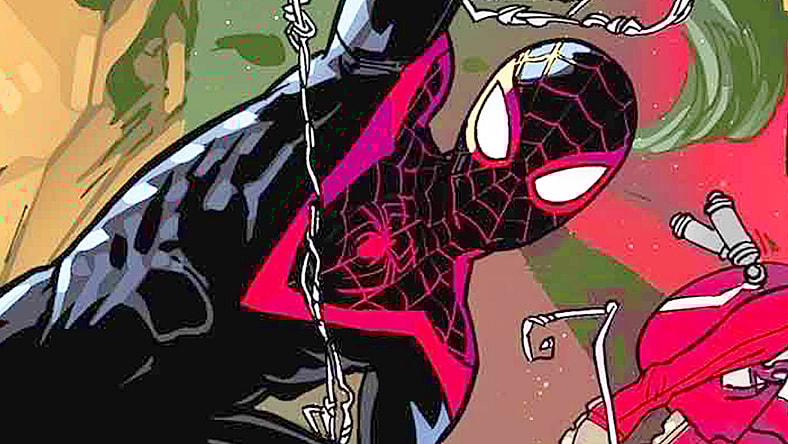 Miles Morales leads his fellow Web Warriors on Giuseppe Camuncoli's cover to Amazing Spider-Man: Spider-Versity Vol. 1 #1 (2026), Marvel Comics