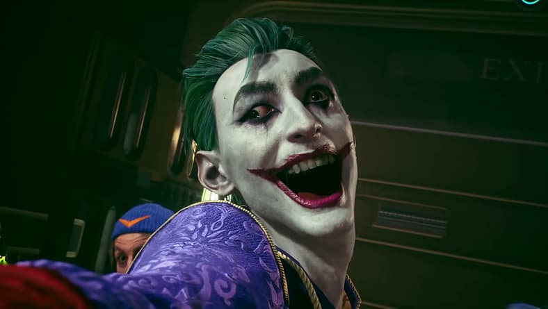 Elseworlds Joker (JP Karliak) suffers a manic episode in Suicide Squad: Kill the Justice League