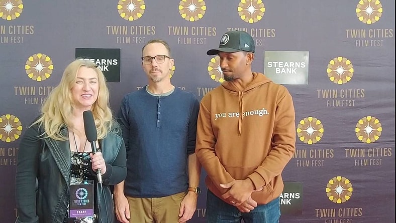 Adam Schindler and Brian Netto, directors of Don't Move, at the 2024 Twin Cities Film Fest via Twin Cities Film Fest on YouTube