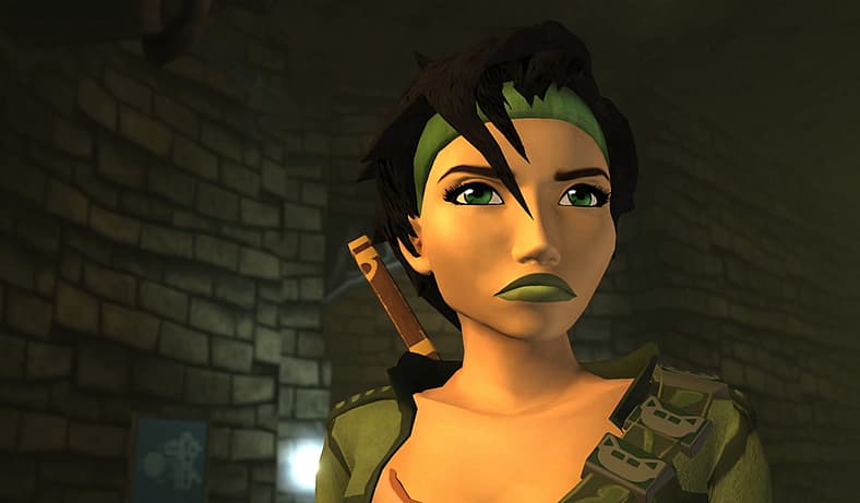 Jade (Jodi Forrest) ready for a fight in Beyond Good & Evil - 20th Anniversary Edition (2024)